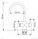 Кран Aquafilter FXFCH14-4-C_K