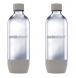 Две карбонированные бутылки SodaStream Grey