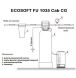Фильтр умягчения воды Ecosoft FU 1035 Cab CG