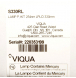 Сменная лампа Viqua S330RL