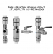 Кран для подачі води на фільтр ATLAS FILTRI 1/2" RE7402001 